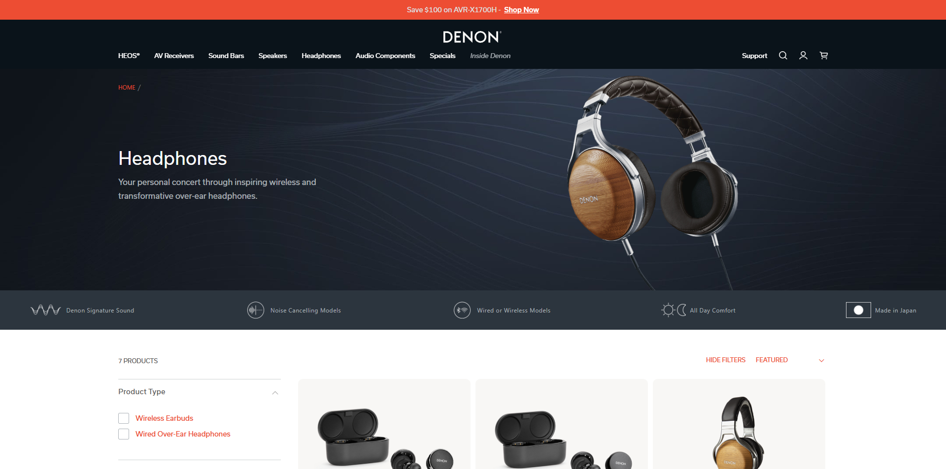 Denon discount code